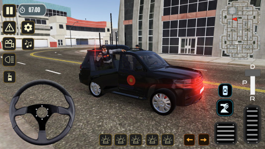 اسکرین شات بازی President Police Car Convoy 1