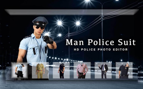 اسکرین شات برنامه Police Suit - Men Police Photo Suit Editor 7