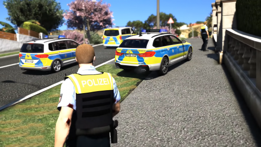 اسکرین شات بازی Autobahn Police Simulator Game 2