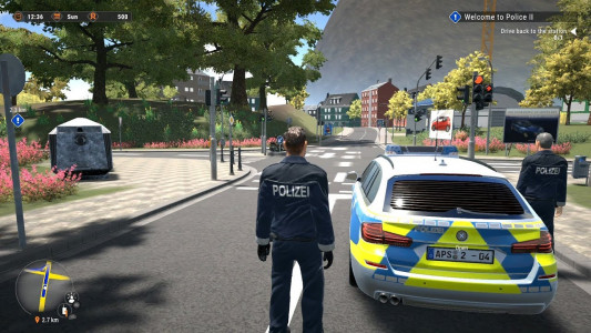 اسکرین شات بازی Autobahn Police Simulator Game 3