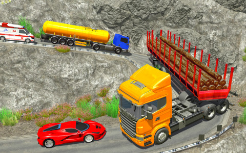 اسکرین شات برنامه Oil Tanker Truck Driving Games 7