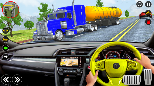 اسکرین شات برنامه Truck Driving Game Truck Games 4