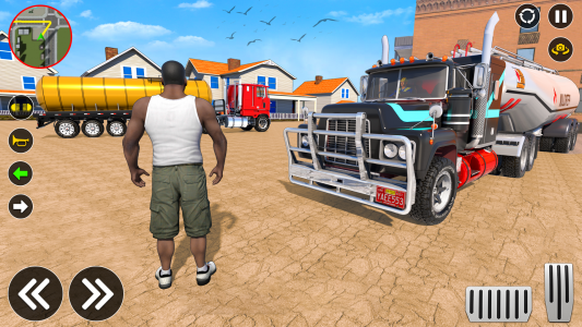 اسکرین شات برنامه Truck Driving Game Truck Games 2