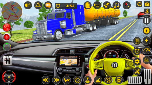 اسکرین شات 3 برنامه Oil Tanker Truck Driving Games