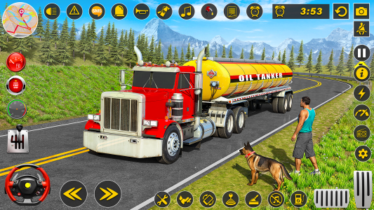 اسکرین شات 6 برنامه Oil Tanker Truck Driving Games