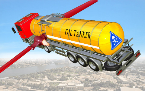 اسکرین شات برنامه Oil Tanker Truck Driving Games 4