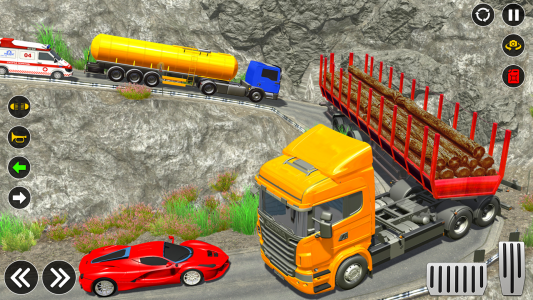 اسکرین شات برنامه Truck Driving Game Truck Games 3