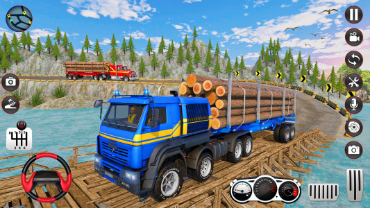 اسکرین شات برنامه Truck Driving Game Truck Games 3