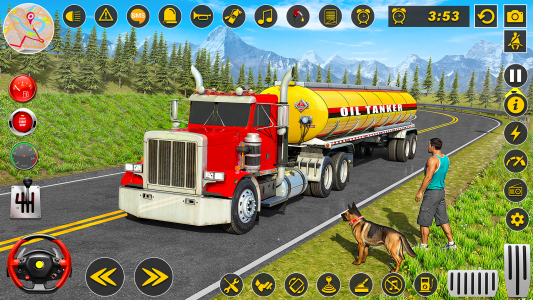 اسکرین شات برنامه Truck Driving Game Truck Games 5