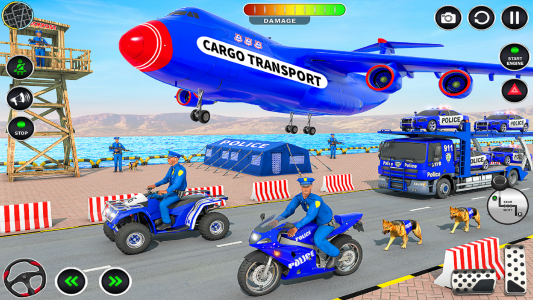 اسکرین شات بازی Police Cargo Police Car Games 5