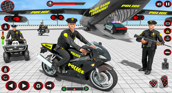 اسکرین شات 1 بازی Police Cargo Police Car Games