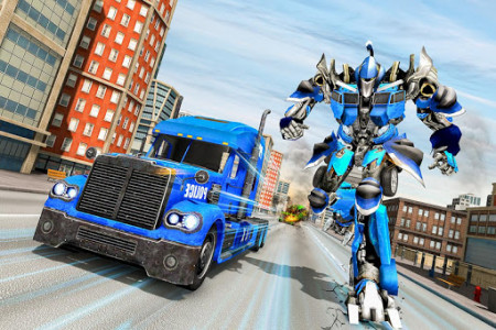 اسکرین شات برنامه Dragon Robot Truck Transform 6