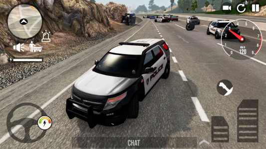 اسکرین شات بازی Police Car Simulator Cop Chase 3