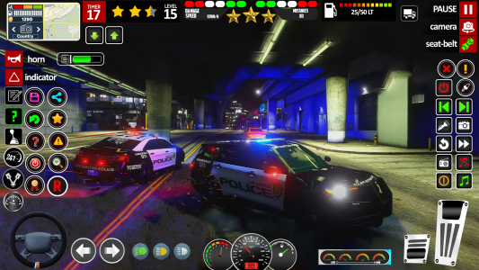 اسکرین شات بازی Police Chase Car 3d Simulator 1