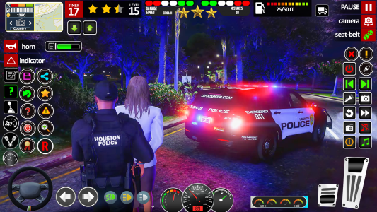 اسکرین شات بازی Police Chase Car 3d Simulator 2