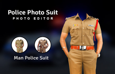 اسکرین شات برنامه Police Photo Suit for Mens and Womens Photo Editor 1