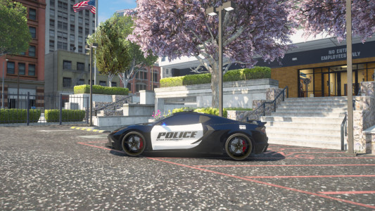 اسکرین شات بازی Police Car Driving Simulator 5