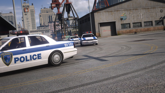 اسکرین شات بازی Police Car Driving Simulator 2
