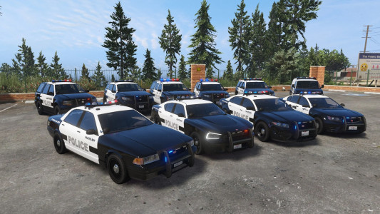 اسکرین شات بازی Police Car Driving Simulator 3