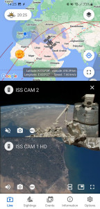 اسکرین شات برنامه ISS onLive: HD View Earth Live 1