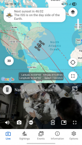 اسکرین شات 7 برنامه ISS onLive: HD View Earth Live
