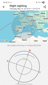 اسکرین شات 4 برنامه ISS onLive: HD View Earth Live