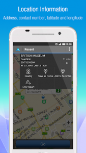اسکرین شات برنامه Polnav mobile Navigation 3