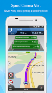 اسکرین شات برنامه Polnav mobile Navigation 5