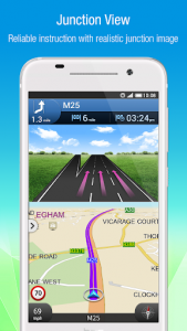 اسکرین شات برنامه Polnav mobile Navigation 1