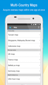 اسکرین شات برنامه Polnav mobile Navigation 4