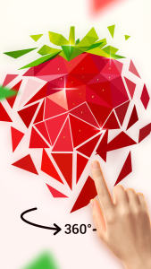 اسکرین شات 3 برنامه LoPoly: Puzzle art game