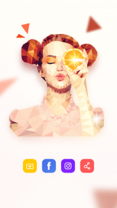 اسکرین شات برنامه LoPoly: Puzzle art game 8
