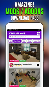 اسکرین شات 2 برنامه Mods for Minecraft