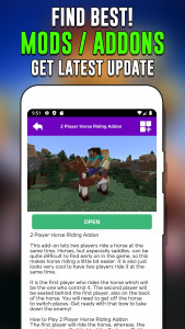 اسکرین شات 4 برنامه Mods for Minecraft