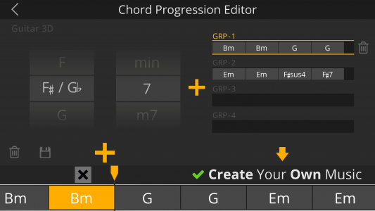 اسکرین شات برنامه Guitar 3D: Basic Chords 6