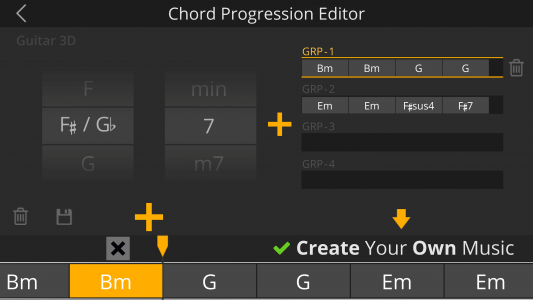 اسکرین شات برنامه Guitar 3D - Basic Chords 6