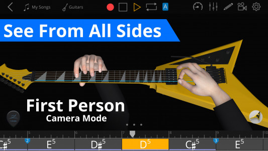 اسکرین شات برنامه Guitar3D Studio: Learn Guitar 5