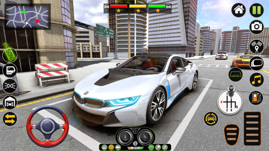 اسکرین شات 1 برنامه BMW Car Games Simulator BMW i8