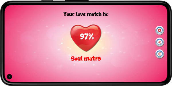 اسکرین شات 3 برنامه Love Test Scanner Prank