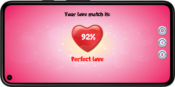 اسکرین شات 7 برنامه Love Test Scanner Prank