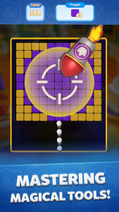 اسکرین شات 4 بازی Bricks Royale-Brick Balls Game
