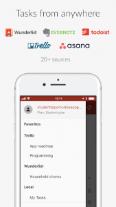 اسکرین شات برنامه PomoDone App – Timer for your Task List and ToDo 3