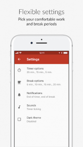 اسکرین شات برنامه PomoDone App – Timer for your Task List and ToDo 5