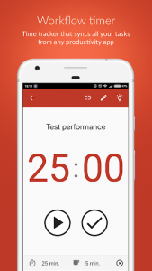 اسکرین شات برنامه PomoDone App – Timer for your Task List and ToDo 1