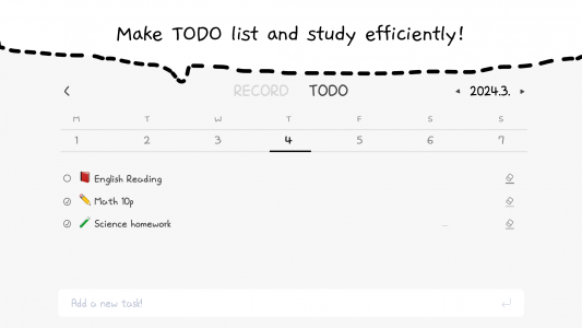 اسکرین شات برنامه Study Time With Rain: Pomodoro 6