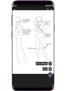 اسکرین شات برنامه Drawing Anime Girls 5