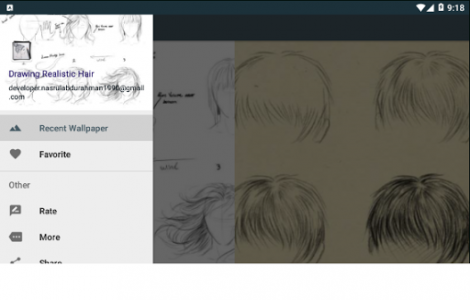 اسکرین شات برنامه Drawing Realistic Hair 6