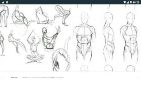 اسکرین شات برنامه Drawing Tutorial Human Body 7