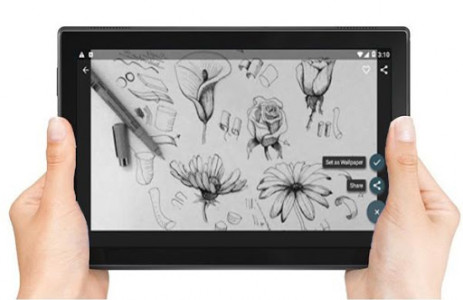 اسکرین شات برنامه Pencil Drawing Flower 8