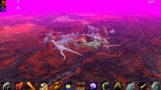 اسکرین شات بازی Battle of legends Dinosaur 1